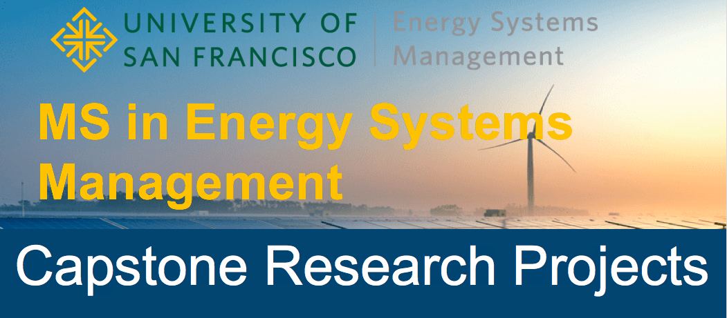 Master of Science in Energy Systems Management